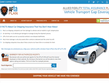 Tablet Screenshot of aftaplan.com